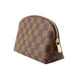 Louis Vuitton N47516 Pochette Cosmétique PM Damier Ebene side view