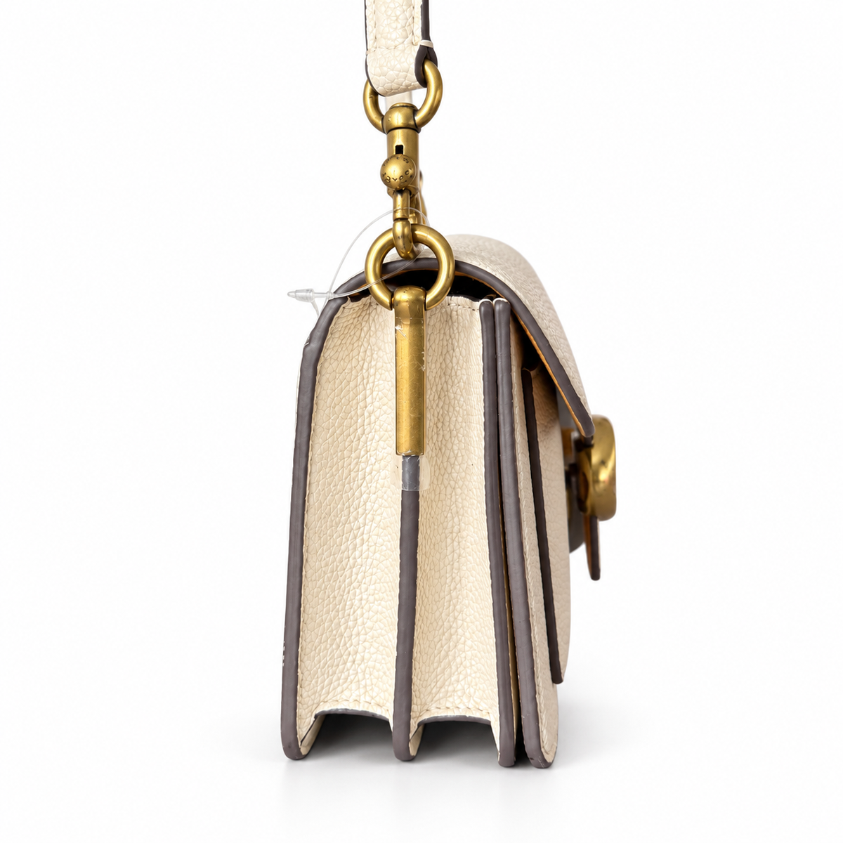 Coach Tabby 26 Chalk Cream Shoulder and Crossbody Bag with Gold-Tone Hardware