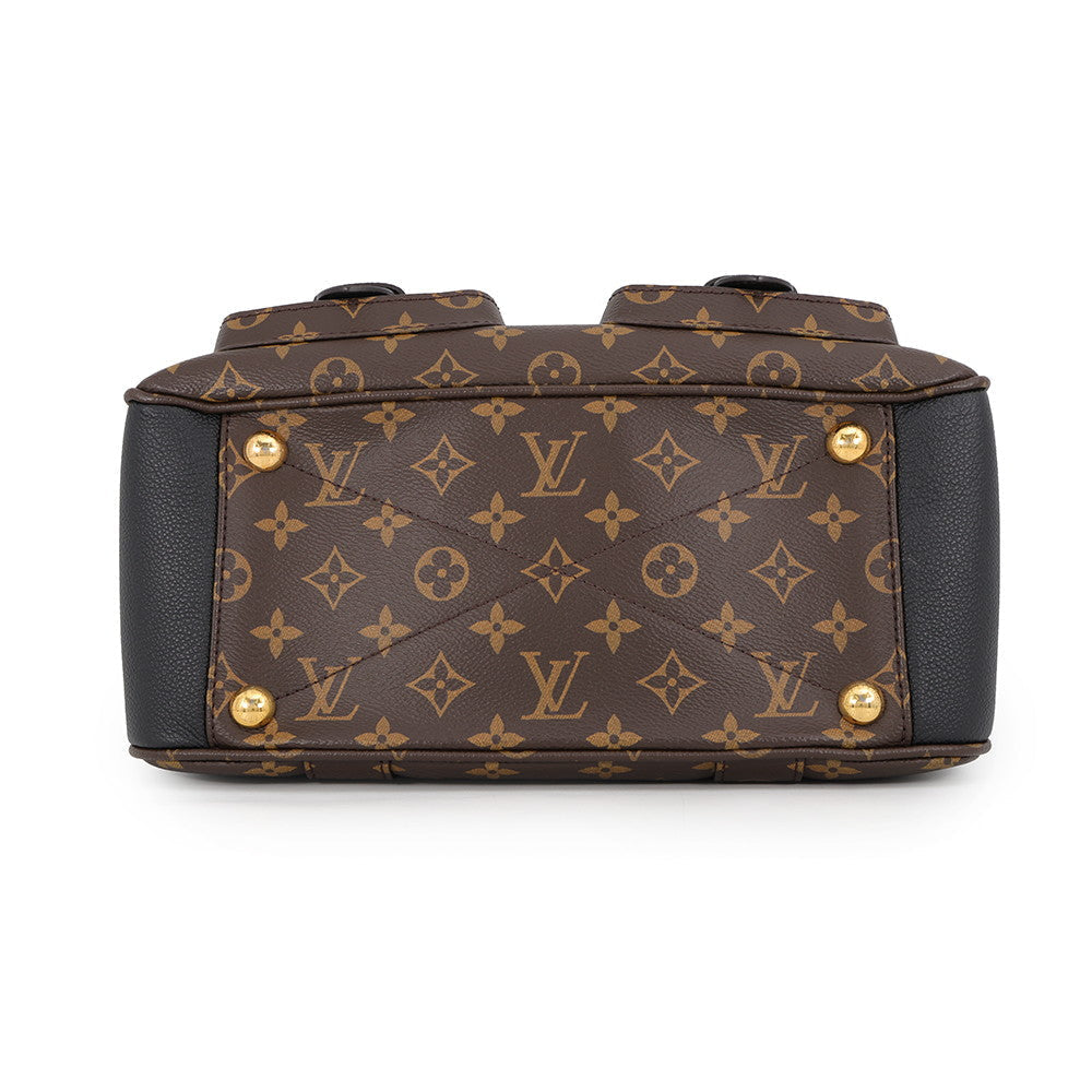 Louis Vuitton Manhattan Monogram Shoulder Bag – Brown & Black