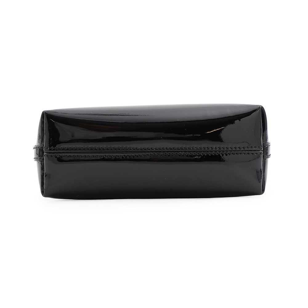 Saint Laurent Rendez-Vous Mini Hobo Bag – Black Patent Leather