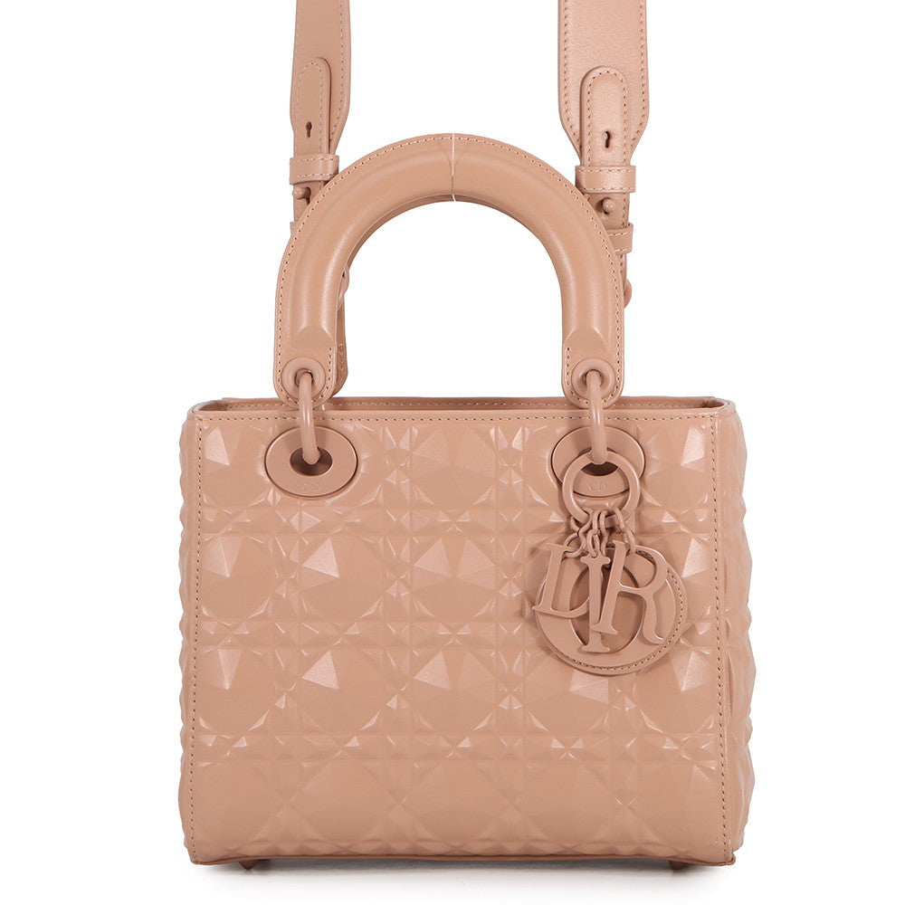 Small Lady Dior My ABCDior Bag – Ultra Matte Pink Leather