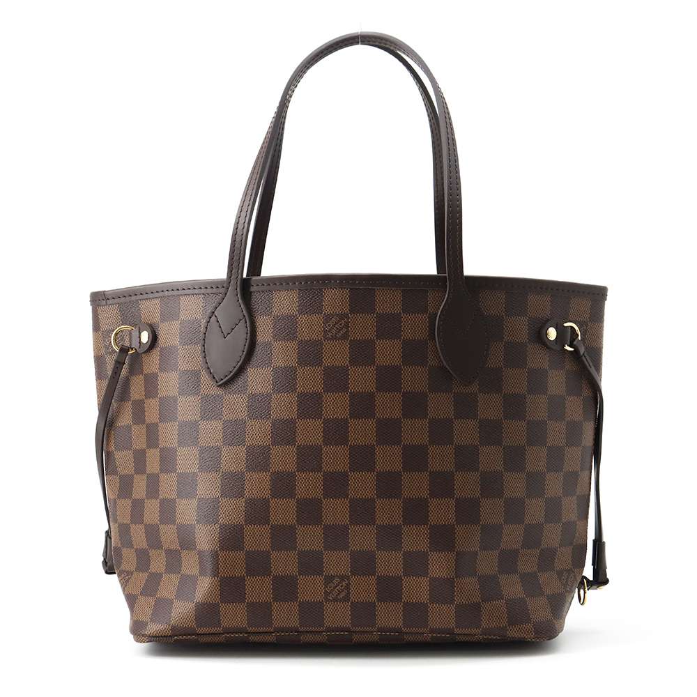 LOUIS VUITTON Neverfull PM Damier Ebene Tote Bag