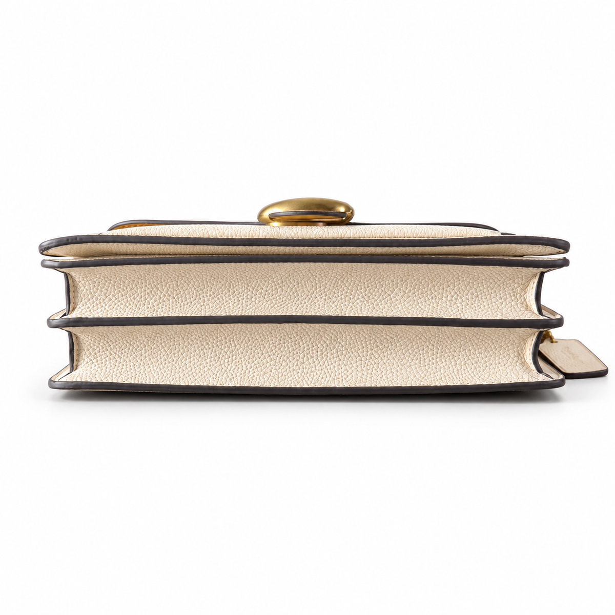 Close-up Bottom view  image of Coach Tabby 26 shoulder bag , Chalk color