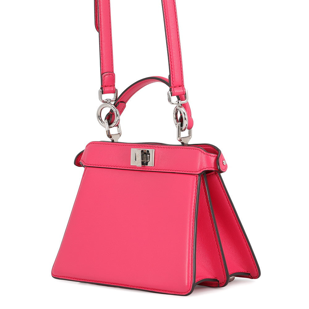Fendi Peekaboo I See U Petite Bag – Pink Leather