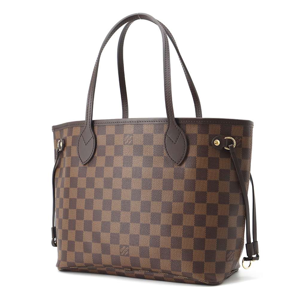 LOUIS VUITTON Neverfull PM Damier Ebene Tote Bag