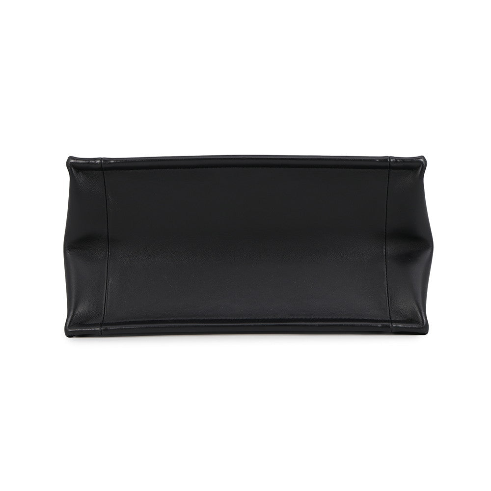Dior Book Tote Small – Black Macrocannage Calfskin