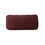 Hermès Garden Party 30 TPM Rouge H Negonda Leather Tote Bag Bottom view 