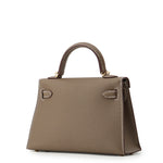 Hermès Mini Kelly 20 Étouppe Epsom leather side profile angle view⁠