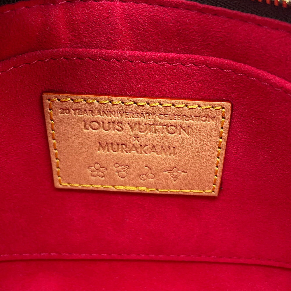 20 Year Anniversary Celebration Louis Vuitton x Murakami stamped leather interior patch