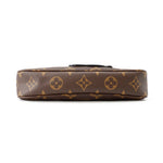Louis Vuitton Panda Pochette Accessoires bottom base view in Monogram coated canvas⁠